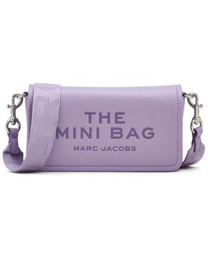 Marc Jacobs Bandolera The Leather Mini Bag - Morado