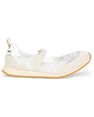 Voile Blanche Play Babe Touch-Strap Trainers - White