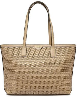 Twinset Woven Tote Bag - Natural