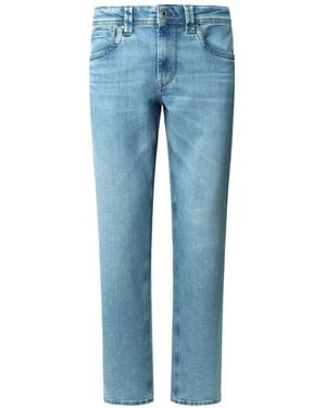 Pepe Jeans Cash Straight-Leg Jeans - Blue
