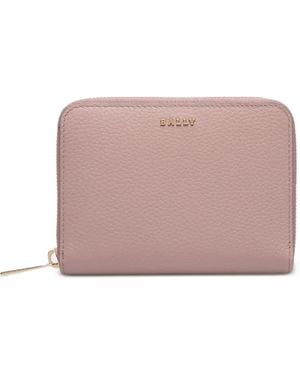 Bally Zip-Around Leather Wallet - Pink