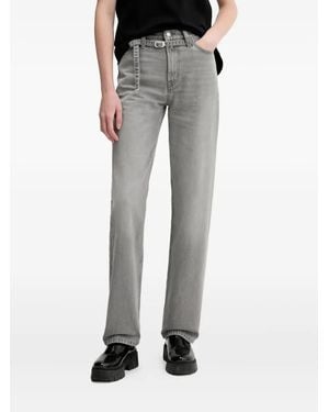 HUGO Jeans Mit Gürtel - Grau