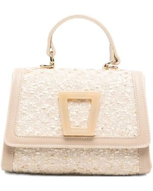 Roberto Festa Buckle Shoulder Bag - Natural