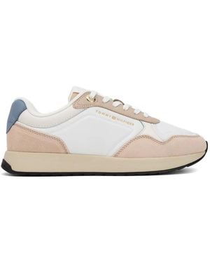 Tommy Hilfiger Lace -Up Trainers - White