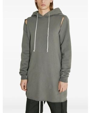 Rick Owens Cotton Hoodie - グレー