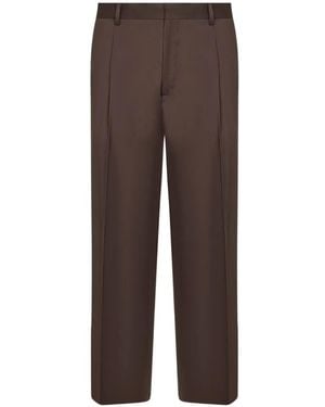 Costumein Wool Trousers - Brown