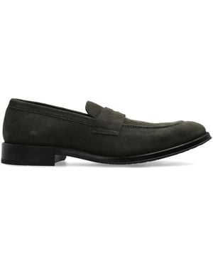 Paul Smith スエード ローファー - ブラック