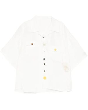 Undercover Linen Shirt - White