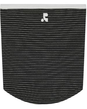 Rest&Recreation Gestreiftes Schlauchtop - Schwarz