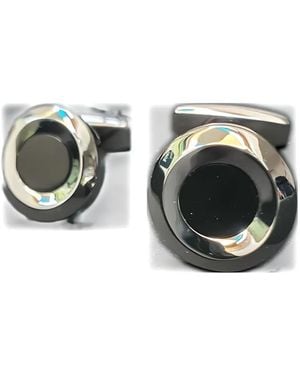 BOSS Round Cufflinks - Metallic
