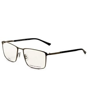 Porsche Design Rectangle-Frame Glasses - White