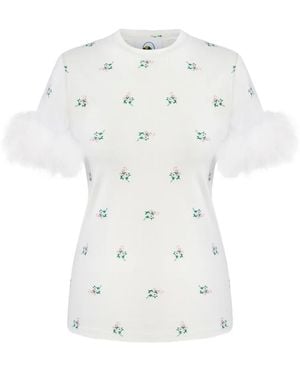 Sleeper T-Shirt Con Decorazione - Bianco