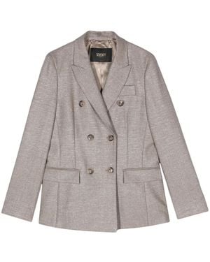 Seventy Lamé Blazer - Grijs