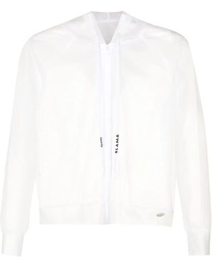 Amir Slama Transparente Jacke - Weiß