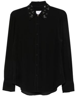 Trame Auree Camisa Frida Con Detalles De Cristal - Negro