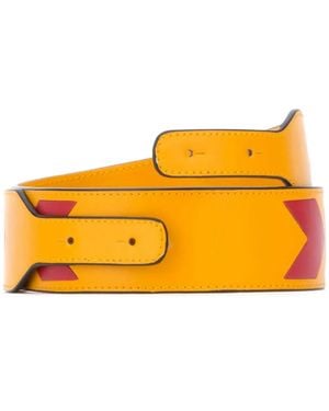 VISONE Tracolla Con Design Color-Block - Giallo