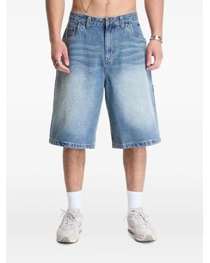 Dime Pantalones Vaqueros Cortos - Azul
