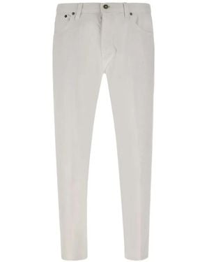 Dondup Brighton Five-Pocket Carrot Jeans - Grey
