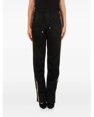 DSquared² Sequin-Embellished Track Trousers - Black