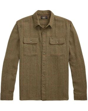 RRL Grayson Hemd Mit Karomuster - Grün