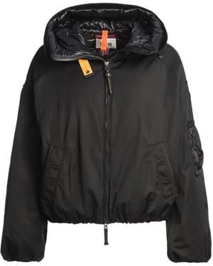 Parajumpers Chaqueta con capucha y cordones - Negro