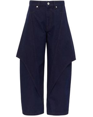 JW Anderson Katoenen Jeans - Blauw