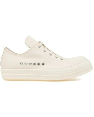 Rick Owens Extreme Low-Top Sneakers - White