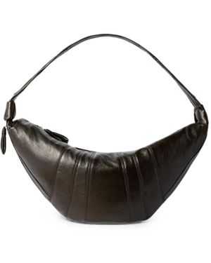 Lemaire Large Croissant Bag - Black