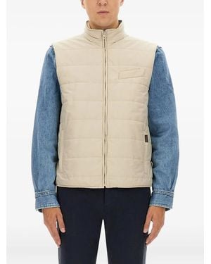 Fay Chaleco acolchado con cremallera - Azul