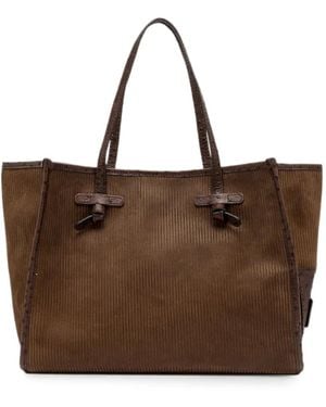 Gianni Chiarini Marcella Tote Bag Mit Cordoptik - Braun