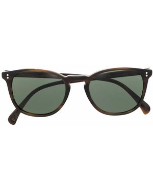 Oliver Peoples Finley Esq. スクエアフレーム サングラス - マルチカラー
