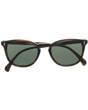 Oliver Peoples Finley Esq. Rectangle Frame Sunglasses - Multicolour