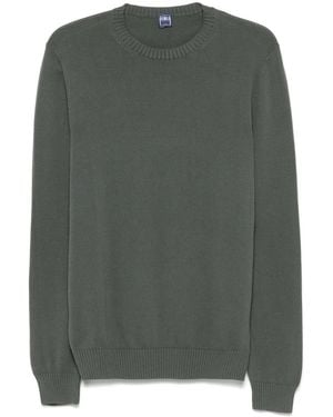 Fedeli Cotton Jumper - Green