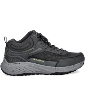 Skechers Baskets Imperméables À Lacets - Black
