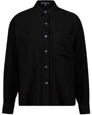 James Perse Oversized-Fit Shirt - Black