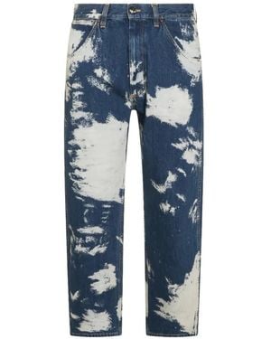 Vivienne Westwood Vaqueros Rectos Con Efecto Descolorido - Azul