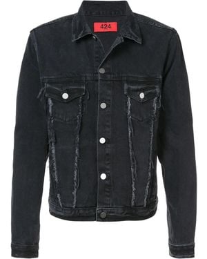 424 Trucker Denim Jacket - Black