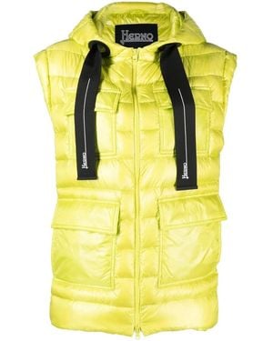 Herno Chaleco Acolchado - Amarillo