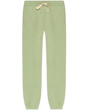 Jil Sander Logo Joggers - Green