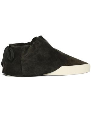 Fear Of God Moc Low Suede Loafers - Black
