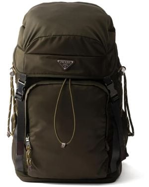 Prada スピードロック リナイロン バックパック - ブラック