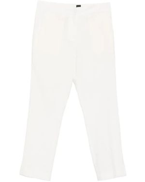 BOSS Tailored Linen Pants - White