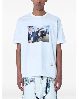 Junya Watanabe Graphic-Print T-Shirt - White