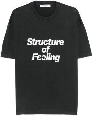 Etudes Studio Printed T-Shirt - Black