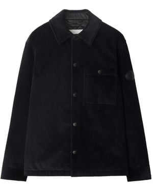 Burberry Giacca A Coste - Nero