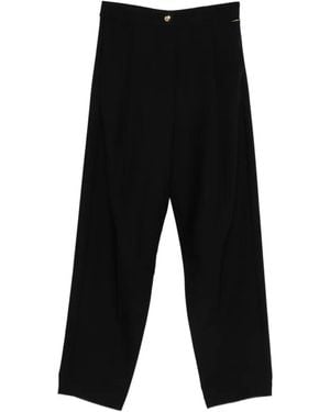 Just Cavalli Button-Fastening Trousers - Black