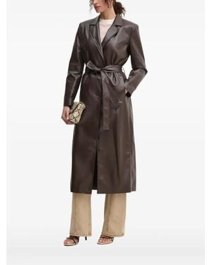 Guess Trui Van Wolblend Met Logodetail - Wit