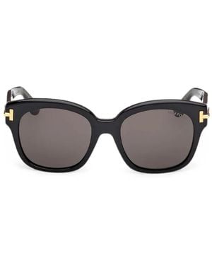 Tom Ford Icon Rectangular Sunglasses - Grey