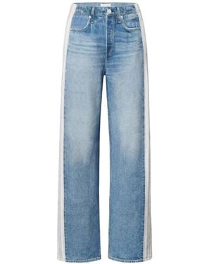 Rag & Bone Miramar Side-Stripe Jeans - Blue