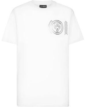 Philipp Plein Lamina Tiger Tシャツ - ホワイト
